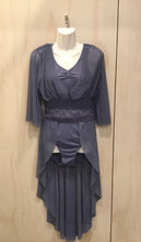 Load image into Gallery viewer, Smocked Flutter Sleeve Leotard and skirt .