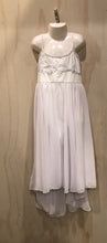 Load image into Gallery viewer, Hire - White appliqué / diamanté  Lyrical/barefoot Dress
