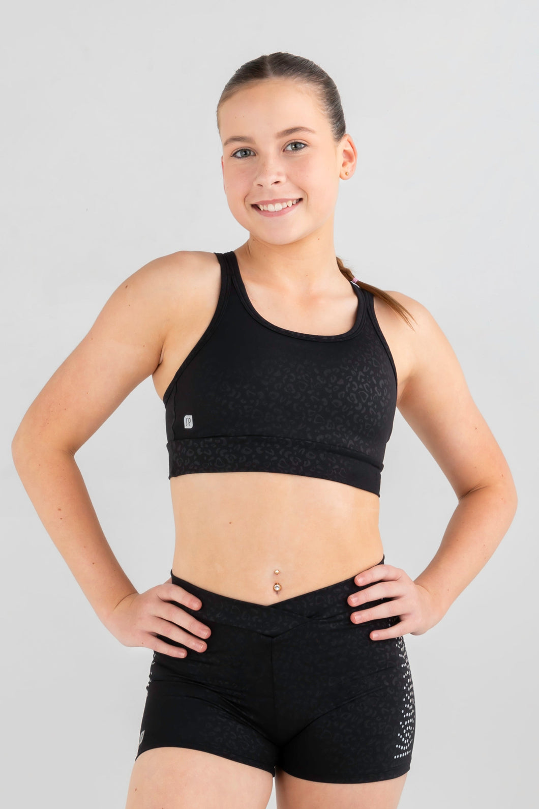 Sylvia P - Cha Cha Cha Crop Top