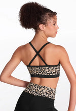 Load image into Gallery viewer, Leopard Cami Bra crop Top - Leopard Print
