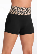 Load image into Gallery viewer, Leopard Shorts - Leopard print Top
