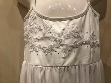 Load image into Gallery viewer, Hire - White appliqué / diamanté  Lyrical/barefoot Dress
