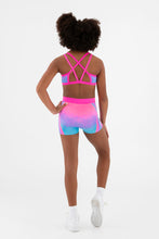 Load image into Gallery viewer, Sylvia P - Cindy Rainbow Crop Top
