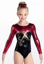 Load image into Gallery viewer, Excalibur Long Sleeve Leotard - Size SC, IC, MC
