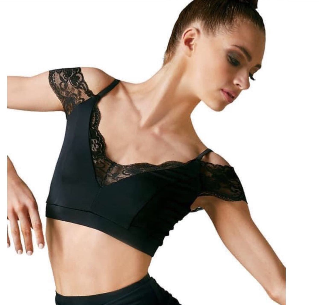 Lace Crop Top - Size SA