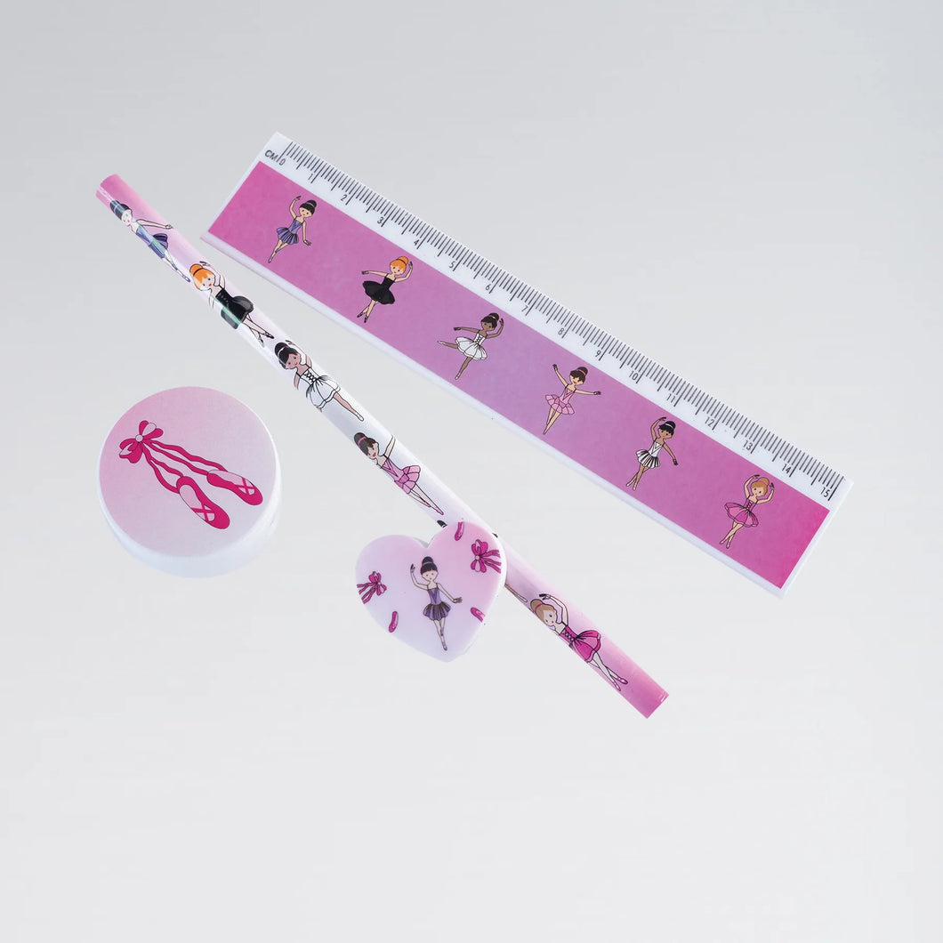 Ballerina Stationary Set