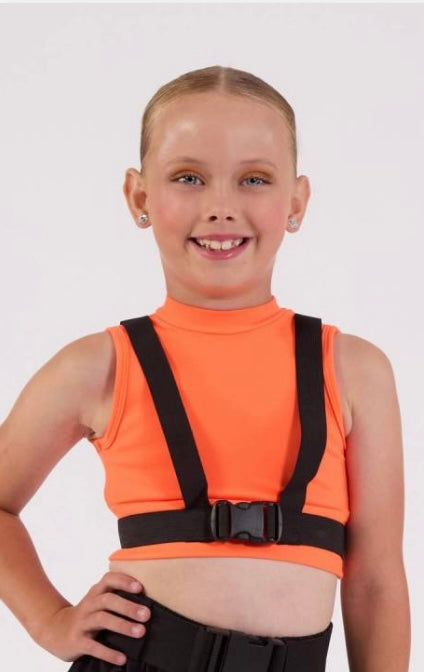 Offbeat Crew Top - Neon Orange - Size 8,10