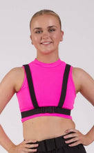 Load image into Gallery viewer, Offbeat Crew Top - Neon Pink. - Size 10,12
