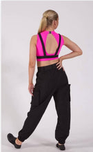 Load image into Gallery viewer, Offbeat Crew Top - Neon Pink. - Size 10,12
