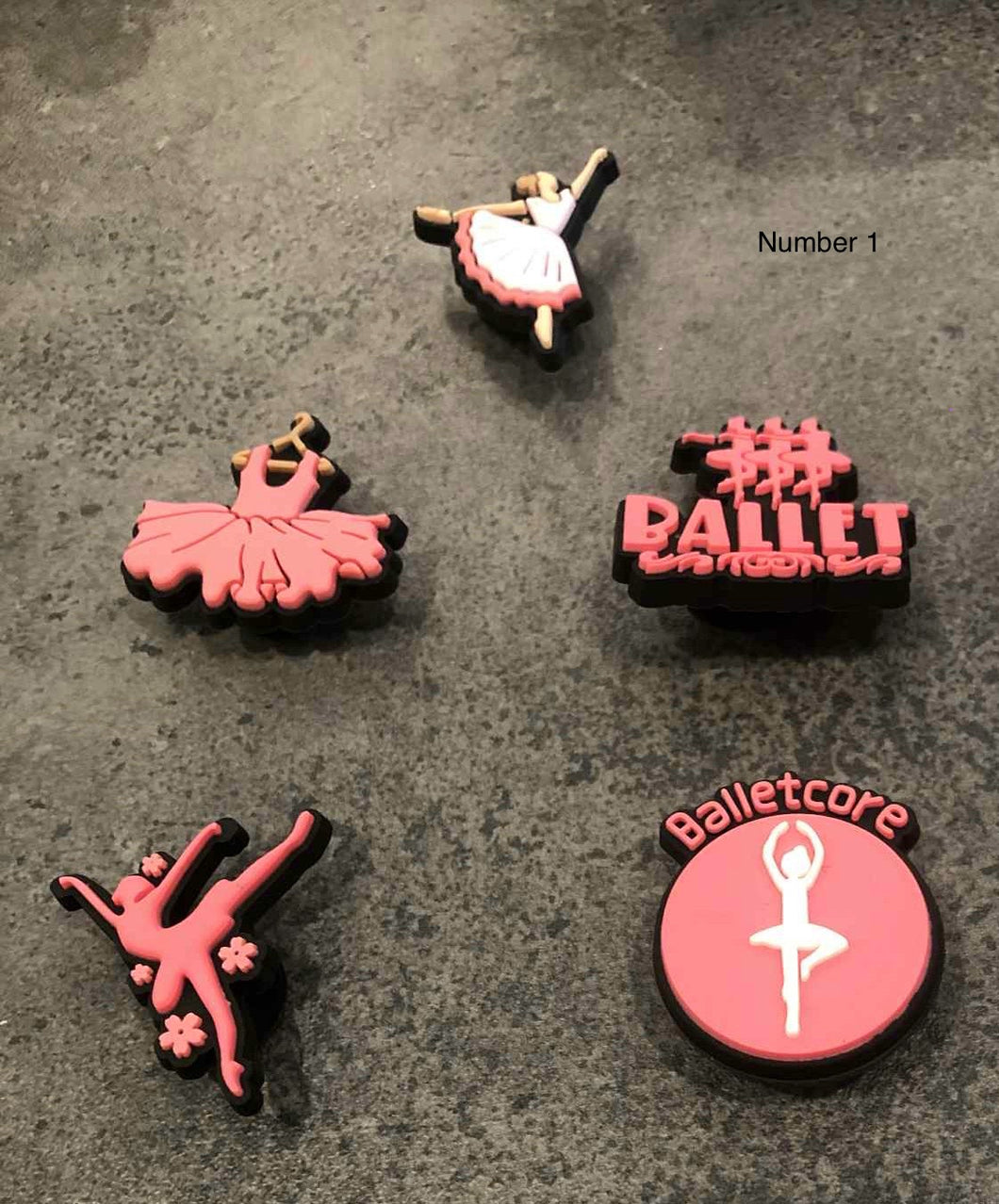 Ballet  jibbitz - charms