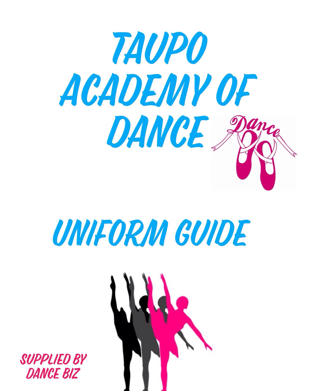 Taupo Academy of Dance - Jazz Uniforms
