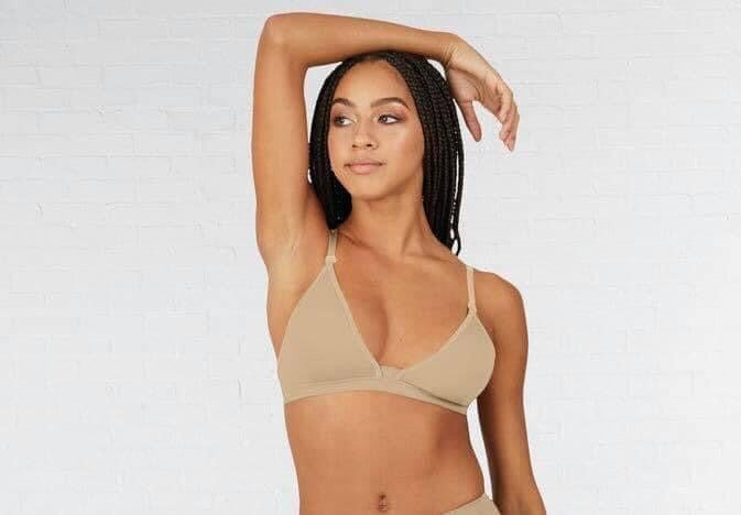 Capezio clearback bra