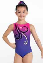 Load image into Gallery viewer, Ombre Scroll Print Leotard
