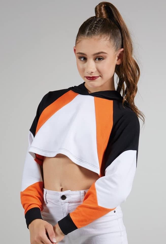 Long sleeve crop Hoodie